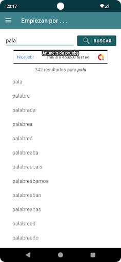 Palabras Que Empiezan Screen 2