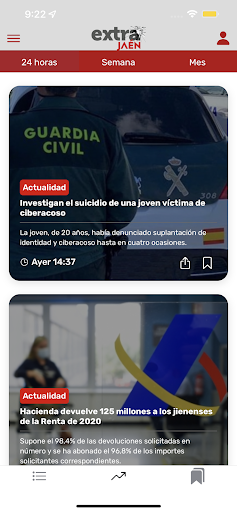 ExtraJaén Screen 3