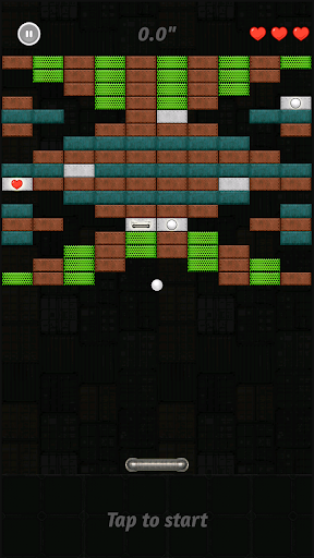 Android application Brick Breaker screenshort
