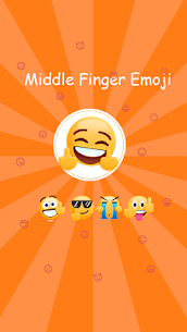 Middle Finger Emoji Sticker For PC installation