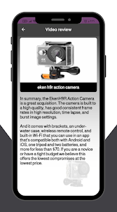 eken h9r action camera Guide