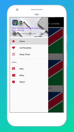 Android application Radio Namibia FM: Radio Online screenshort