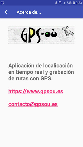 GPS-où Screen 3