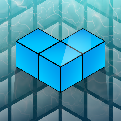 Falling Blocks 3D logo
