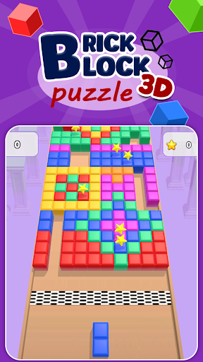 Brick Block Puzzle 3D Screen 3