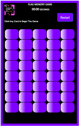 Android application Picture Matching Memory Game screenshort