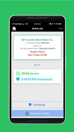 eDockets Screen 3