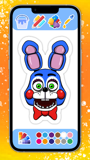 Five Coloring nightmare horror