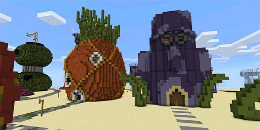Android application Bikini Bottom for Minecraft screenshort