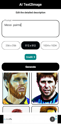AI Text2Image image ai Screen 3