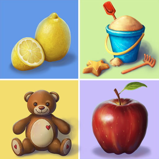 Memory Matching Games for Kids logo
