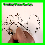 Drawing Flower Design icon