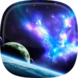 Space Live Wallpaper ? Galaxy Background icon