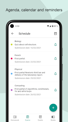 Screenshot of Notas U Pro: School Planner