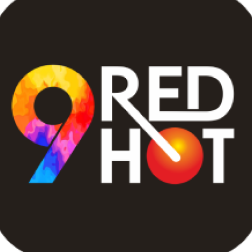 9RedHot logo