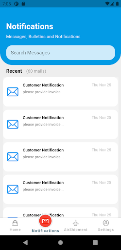 RXL Logistics Screen 3