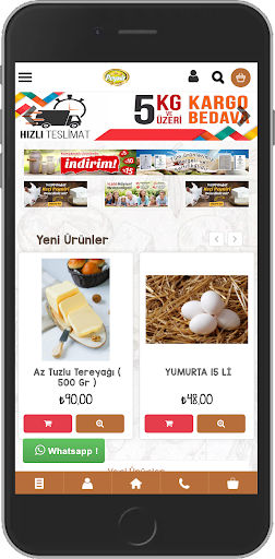 Android application PEYNİR BURDA screenshort