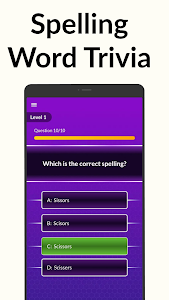 English Learning Spelling Quiz Unknown