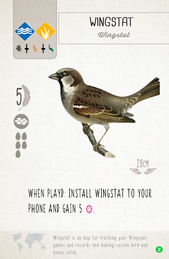 Android application WingStat screenshort