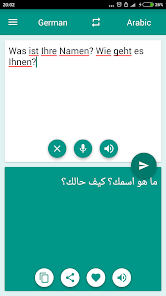 Captura 1 Arabic-German Translator android
