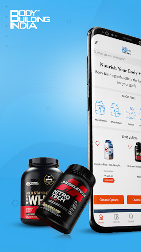 Android application Body Building India screenshort