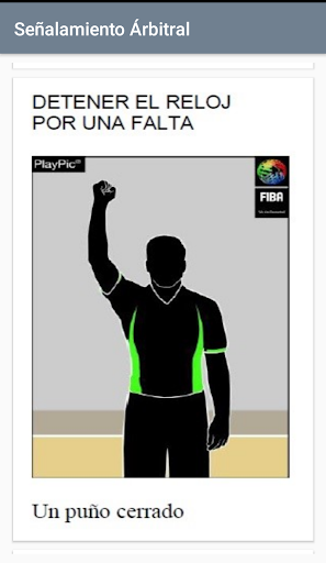 Señalamiento Arbitral de Balon Screen 3
