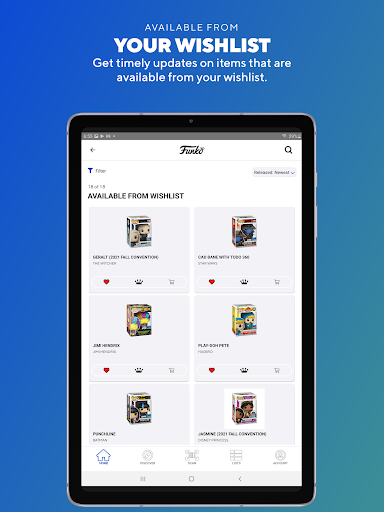 Screenshot of Funko
