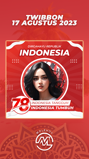 17 Agustus 2023 Photo Frames