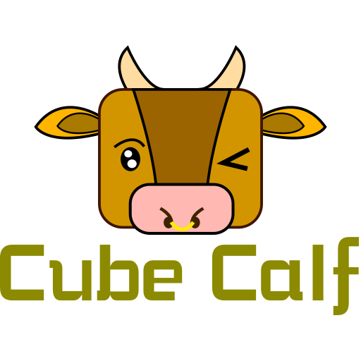 Cube Calf Stickers (for year o 1.0 Icon