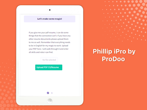 Phillip iPro by ProDoo Screen 2