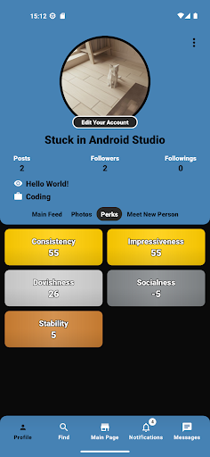 PerksApp Screen 2