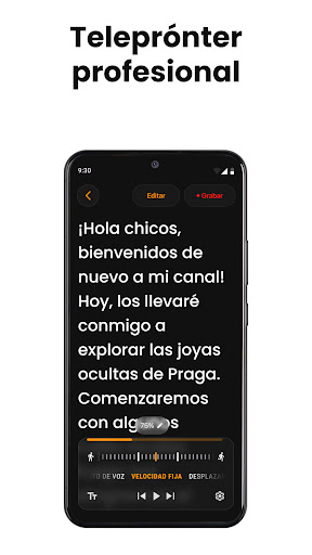 Vista previa de la aplicación