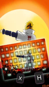Minato Ninja Keyboard Theme