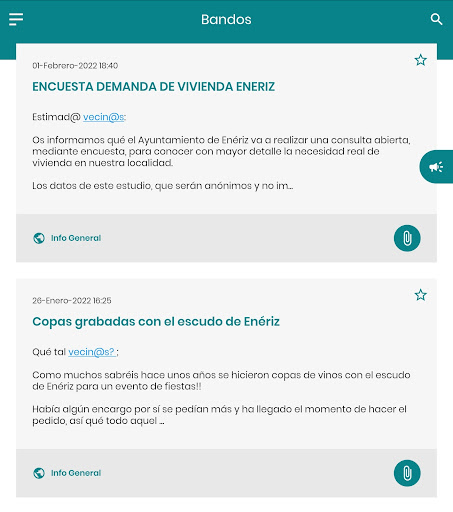 Enériz Informa Screen 3