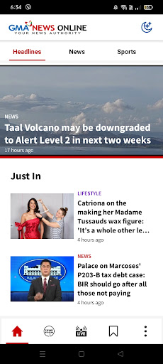 Android application GMA News screenshort