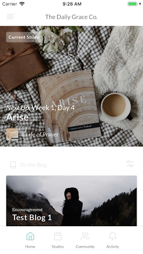 Android application The Daily Grace Co. screenshort