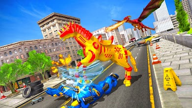 Horse Robot Car Game:Flying Dragon Robot Transform screenshot thumbnail
