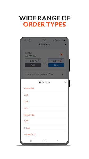 Swissquote CFXD: Forex & CFDs Screen 3