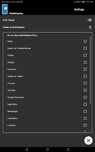 Notification Catcher Screen 3