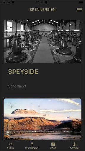 WhiskyBabbler Guide Screen 2