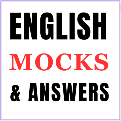 English; mocks & answers logo