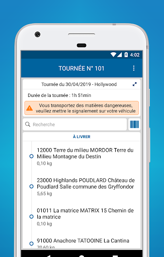 Néo Livreurs Screen 2