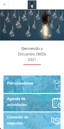 Android application Encuentro OMDs screenshort