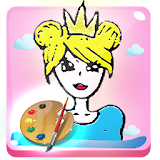 Princesas Colorir Infantil icon