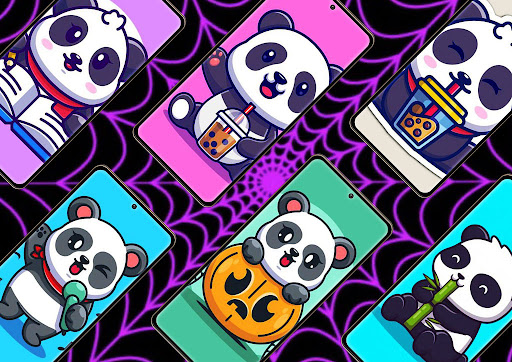 Cute Panda Wallpaper Screen 3