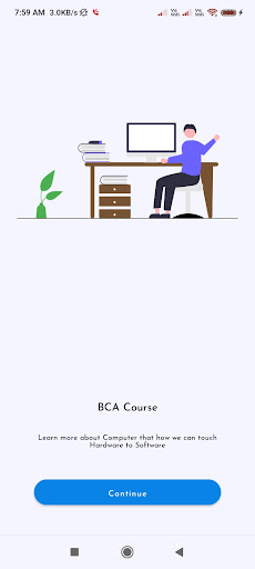 Android application BCA - Purvanchal University screenshort