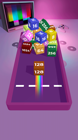 Game screenshot Chain Cube: 2048 3D merge game hack