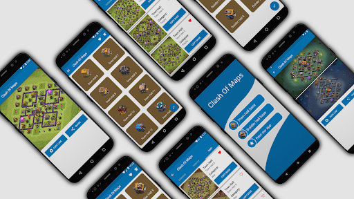 Clash of Maps - Base, Layouts Screen 2