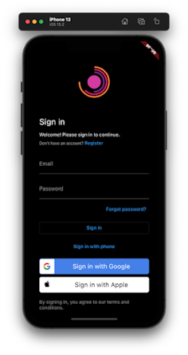 Android application SnapApps screenshort