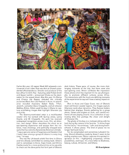 Screenshot of Ubikwist Magazine